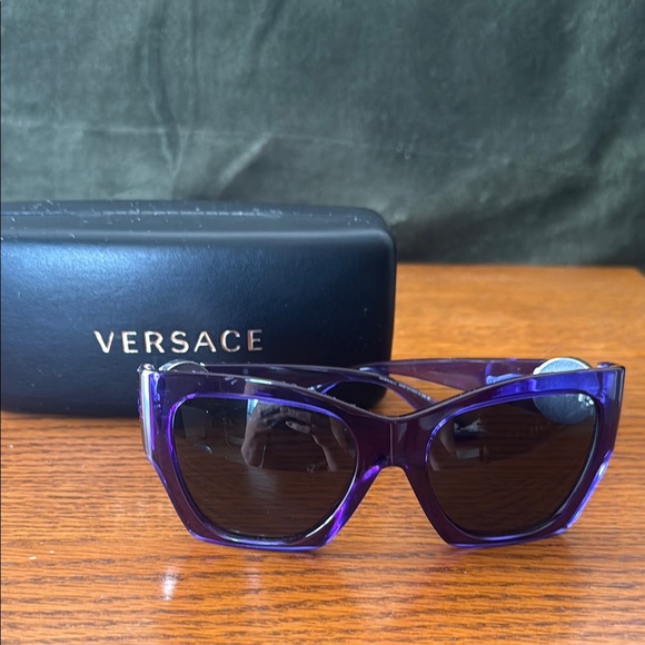 Versace Accessories - Versace Purple Sunglasses